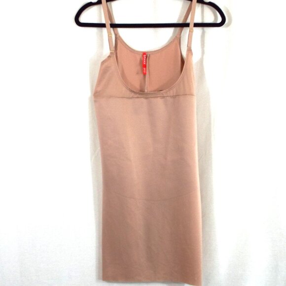 Spanx Smart Grip Open Bust Full Slip Shapewear in Neutral Beige Size XL - Picture 3 of 9